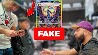 This Kid Just Got Scammed $2,000 for Pokémon Cards… | Pokémon Vendor POV