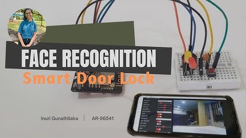 IoT Based Face Recognition Smart Door Lock 🚪🔓