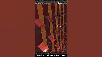 City Building (SlicedBuilding N1) in Blender - 3D Modeling Timelapse #shorts