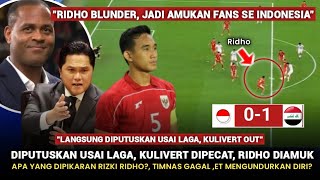 🔴TAK JADI SEDIH, DIPUTUSKAN DETIK INI, ET PECAT KULIVERT⁉️RIZKI RIDHO JADI AMUKAN FANS SE INDONESIA🔥