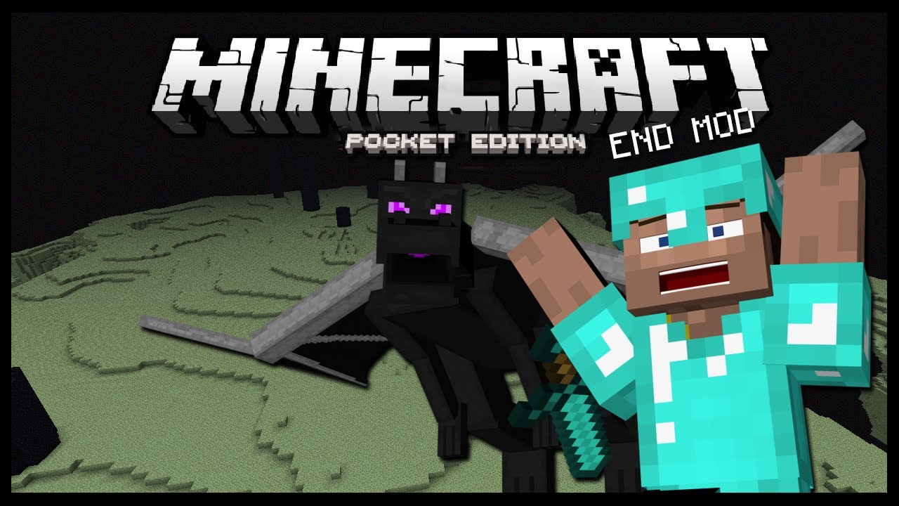 THE END MOD - MINECRAFT PE MODS - ENDER PEARL - PORTAL - DRAGON 0.14.1 ...