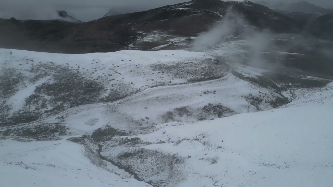Temps de neige avec le mini 3 pro