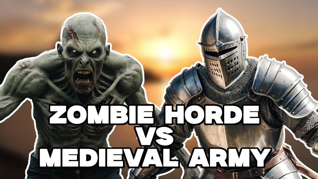 200,000 Medieval Soldiers vs 1 Million Zombies – Beach Assault! [Epic Battle]