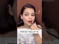 Perfect red lip combo #redlipstick #redlipsmakeup #lipcombo #lipsticktutorial