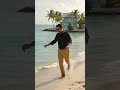 Beach Walk With Butterflies #butterfly