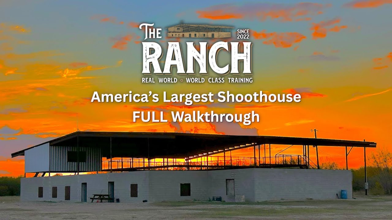 America’s Largest Commercial Shoothouse | Live-Fire CQB Training at The Ranch TX