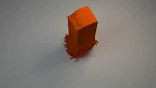 [Blender] 50,000 falling cubes