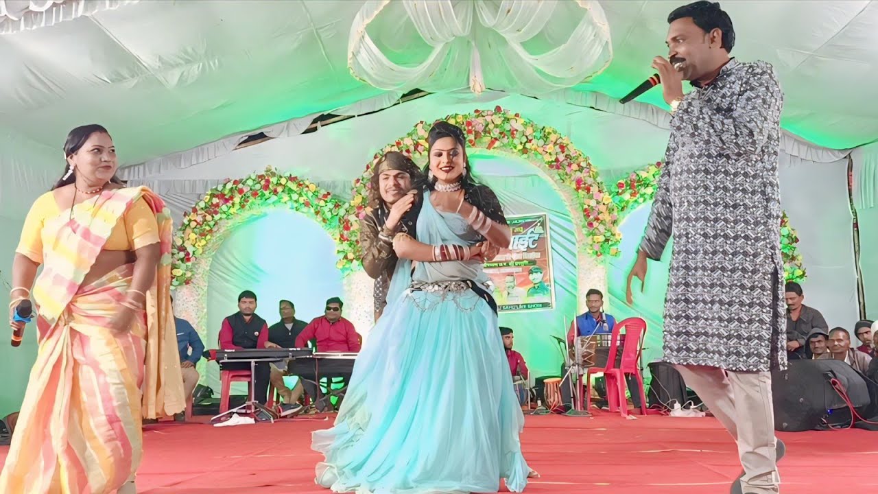 रज्जु मनचला & लता गृतलहरे स्टेज शो || पिरित के डोंगा ल तै बोर देबे का 7974049468