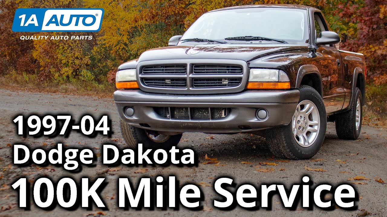 100k Mile Service Dodge Dakota Truck 2nd Generation 1997-04 - YouTube