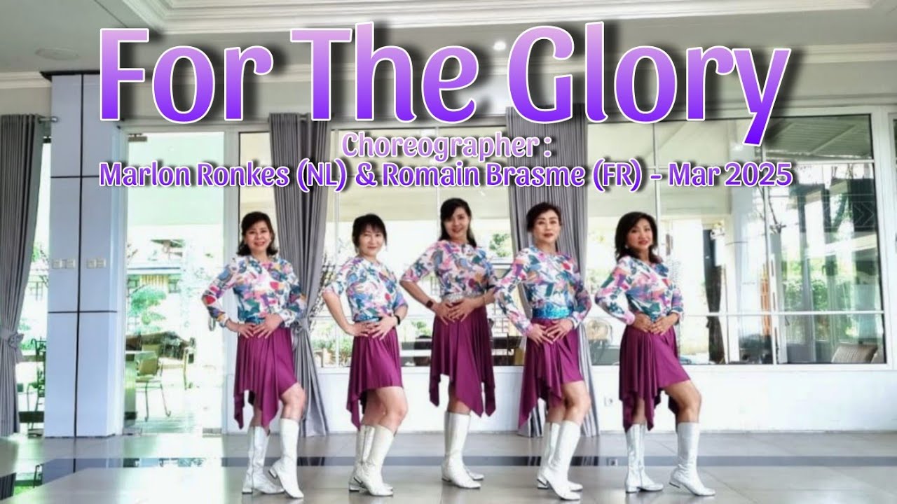 CAPPUCCINO | For the Glory | LINE DANCE |Intermediate/Advanced | Marlon Ronkes & Romain Brasme