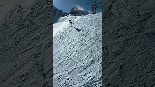 Kitzsteinhorn chair lift 2025 #ski #snowboarding #skiing