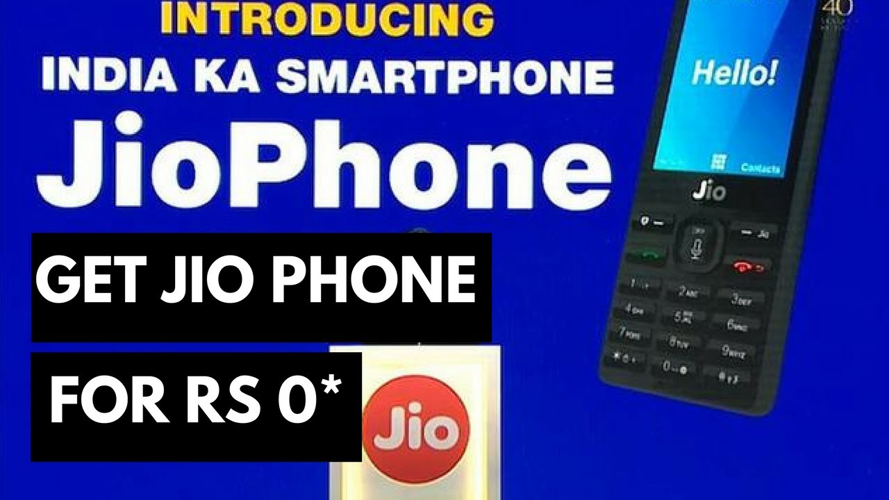 Jio Phone Price Free Features and How to Get It YouTube
