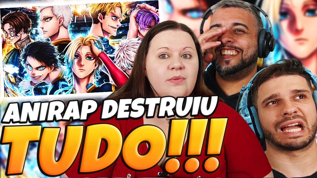 Bastard X Manshine City (Blue Lock) | Liga Neo Egoísta PT 2 | AniRap | FAMILY REACTS