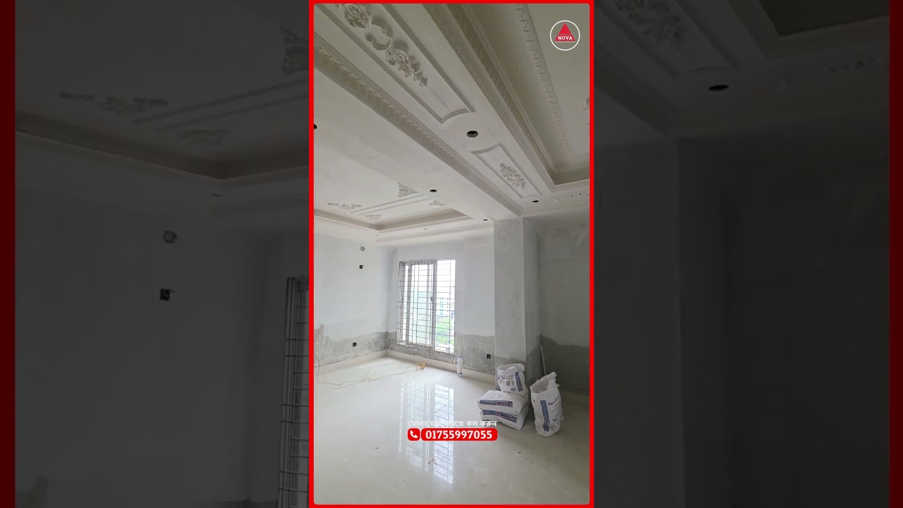 Balance is key for decorating large rooms ✨ Nova Gypsum Decoration #falseceilingdesign #interiord...
