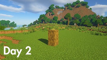 Building a house but only adding one block a day (Day 2)