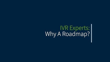 Why a Roadmap?