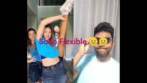 She is so Flexible #flexible #viral
