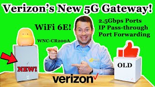 ✅ NEW Gateway!  Verizon 5G Home Internet  WNCCR200A Replaces The Cube