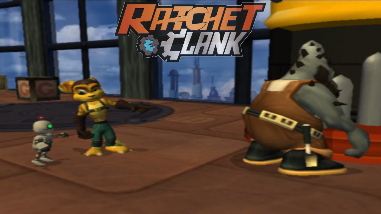 I said, 'Hey look Clank the Plumbers back!' - Ratchet and Clank (PS2 ...