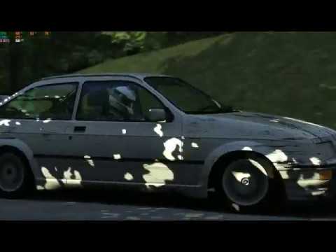 Ford Sierra RS500 stock @Gunsai Touge (Enhanced) - Assetto Corsa