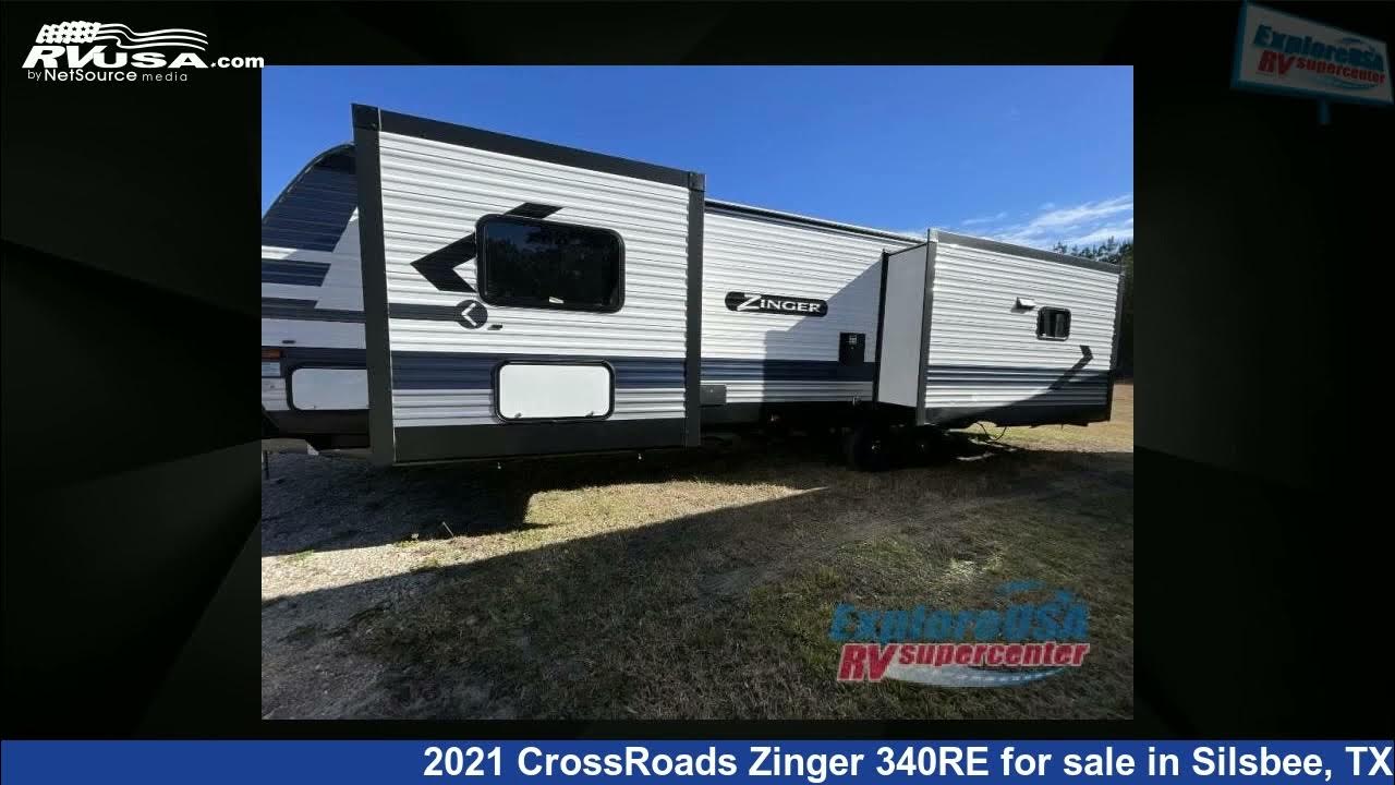 Eyecatching 2021 CrossRoads Zinger Travel Trailer RV For Sale in Silsbee, TX YouTube
