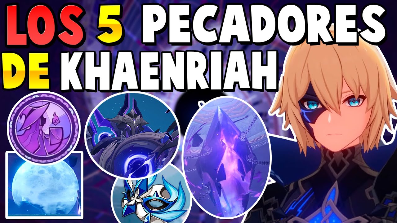 TEORÍA: QUIENES SON LOS 5 PECADORES DE KHAENRIAH I  Genshin Impact 4.7