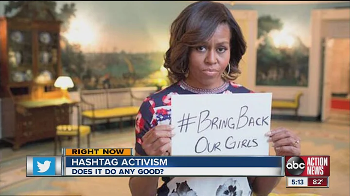 Does hash tag activism actually work?