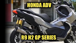 Knalpot R9 H2 Gp Series Honda Adv 150