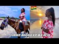 BiGGEST BEACH IN GHANA || LABADI BEACH || GHANA VLOG
