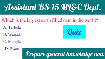 Assistant BS-15 ML&C Deptt. | Prepare General Knowledge | Quiz GK | GK with Engineer