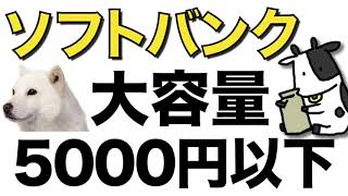 【超速報】ソフトバンクが月額5000円以下の大容量プラン導入へ！お得なのか解説します！ワイモバイルはどうなる？【楽天モバイルが最高】