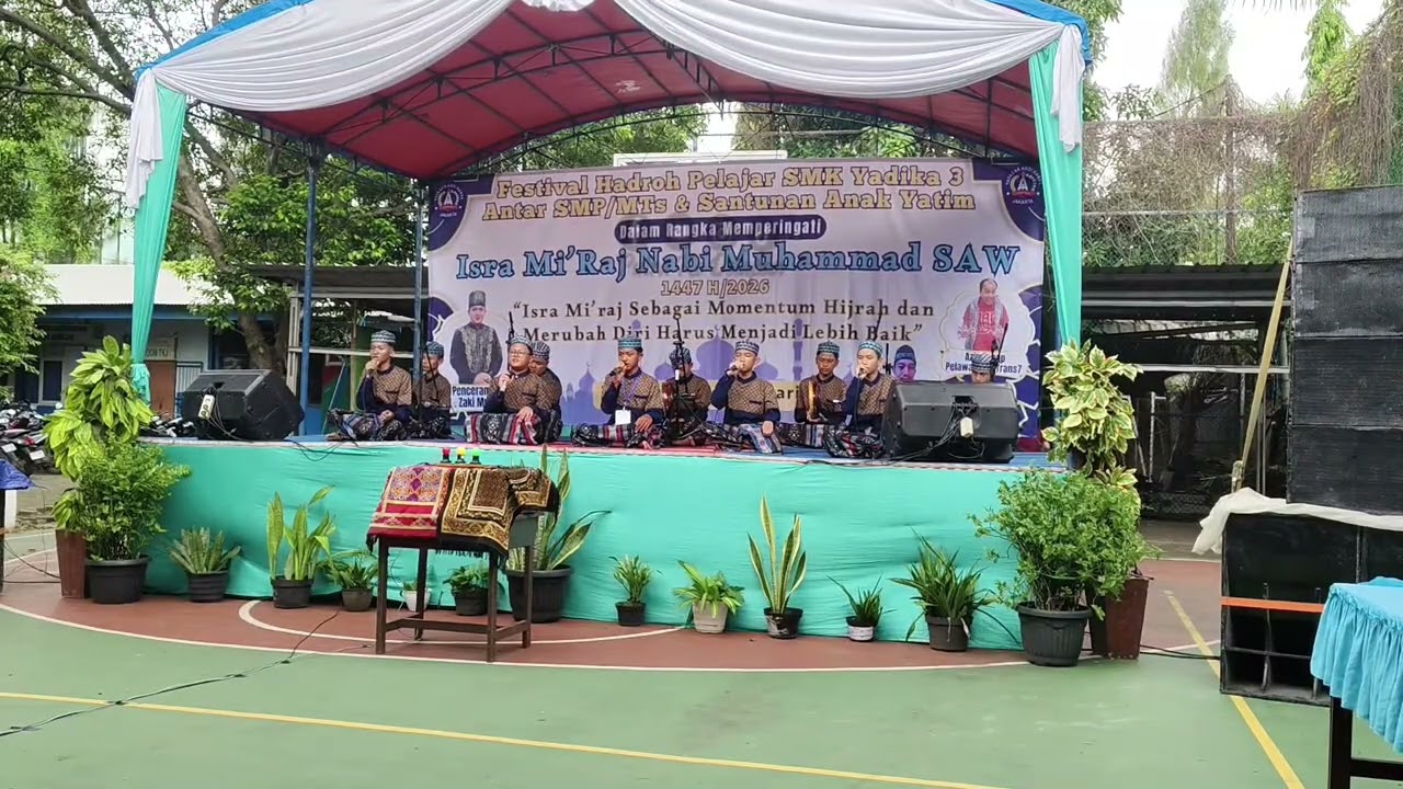 JUARA 3 - MTS ANNIDA AL ISLAMY || LOMBA HADROH TINGKAT SMP/MTS DI SMK YADIKA 3 KALIDERES