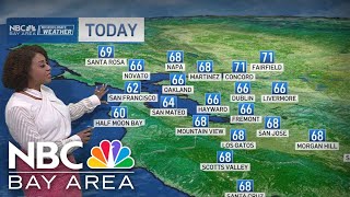 Bay Area forecast: Warming up