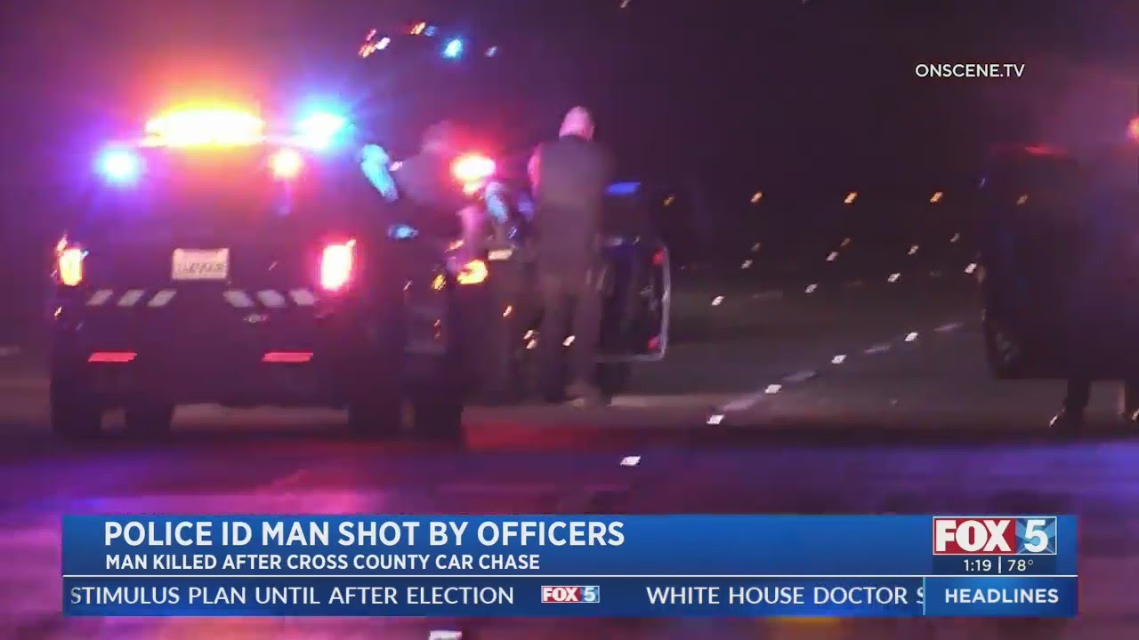 Officers Identify Man Shot, Killed By Police After Chase - YouTube