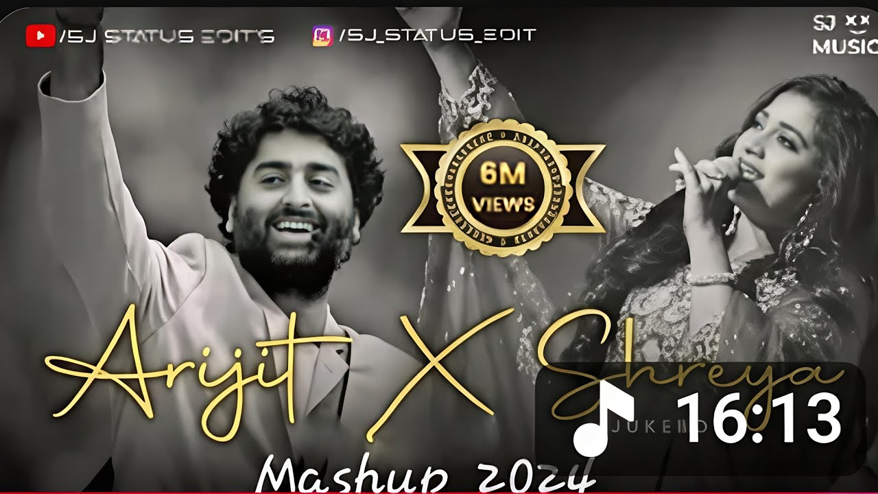 Best Of Arijit Singh X Shreya Ghoshal | Nonstop Love Mashup Songs | Slowed x Reverb And Lofi 2024
