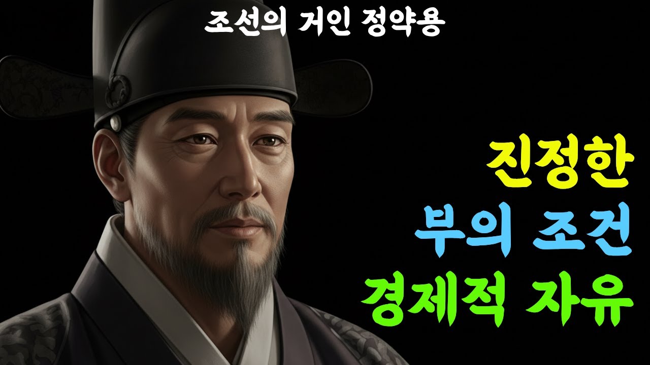 [제3화] 정약용의 경제학: 돈이 없어도 부자가 될 수 있고, 돈이 많아도 거지가 될 수 있다ㅣ18년 유배 끝에 깨달은 부의 본질 근(勤)과 검(儉)