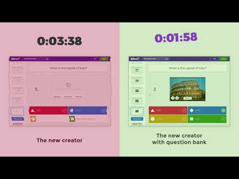 Our new kahoot creator makes game creation easier and 3x faster!