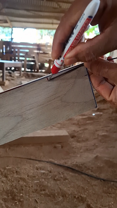 simple way to find the 45⁰ angle #shortsviral #woodworking
