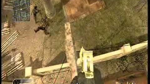cod4 houw to get out of backlot non oldschool