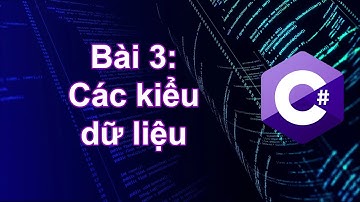 C# - Bài 3: Các kiểu dữ liệu