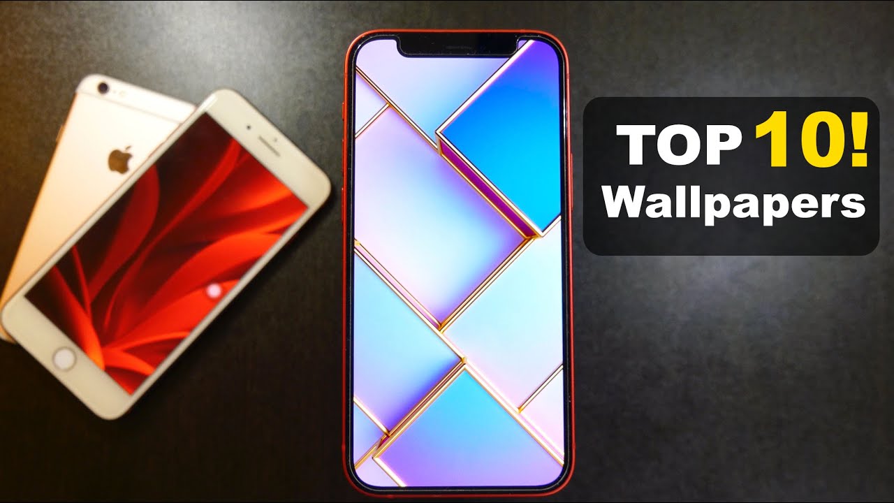 TOP 10! Wallpapers For iPhone 12 Mini + App (January 2021) - YouTube