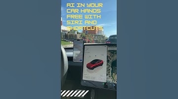 Use AI in your car while driving using Siri, Shortcuts and ChatGPT #ChatGPT #SiriShortcut #assistant