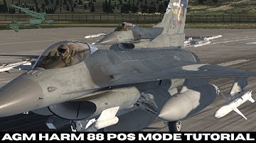 HARM 88 POS mode tutorial|Destuction of Enemy Air Defense System#aviation #bmstutorial #missile