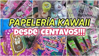 DESDE $0.40 CENTAVOSINCREÍBLES PRECIOS DE PAPELERÍA EN CENTRO CDMX / Papelería Kawaii dónde surtir