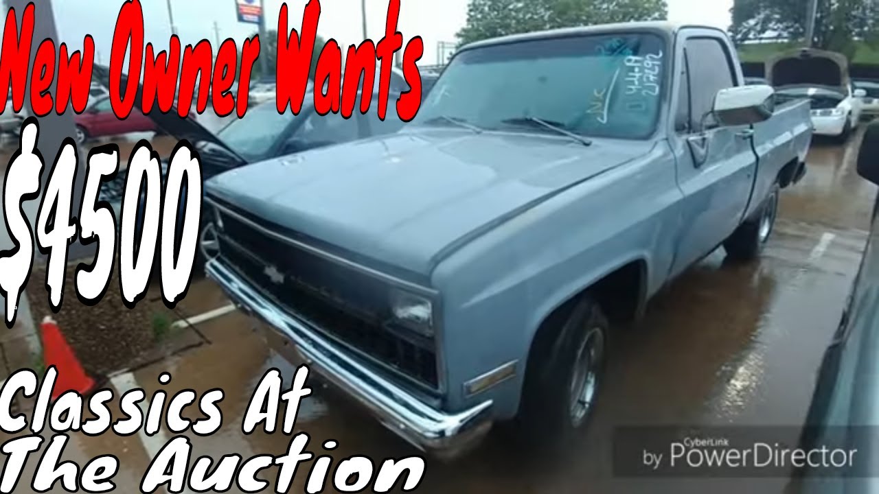 1981 Chevy Square Body Short Bed Auction Find YouTube