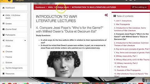 ENG 110 Course Orientation