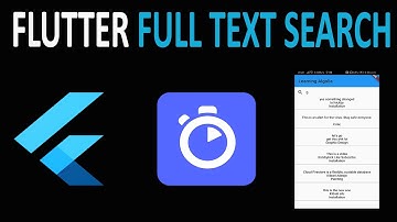ALGOLIA FULL TEXT SEARCH IN {FLUTTER + FIRESTORE}