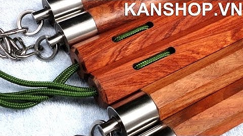 Côn nhị khúc | gỗ Hương huyết | KAN Shop | bán côn nhị khúc | lớp dạy côn nhị khúc