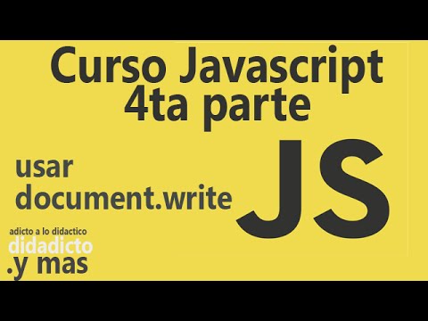 Vídeo: Què està preparat el document en JavaScript?