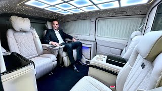 2022 Mercedes V Class Luxury | NEW Klassen VIP Jet Van  FULL Review